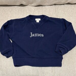 Crewcuts Navy Blue Crewneck Sweater “James” (2-3)